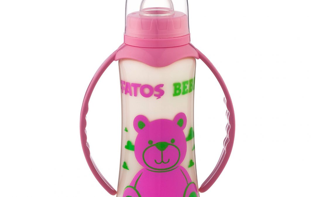 Transparent Handled Feeding Bottles 250 ml